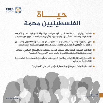 حياة الفلسطينيين مهمة