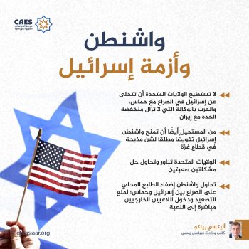 واشنطن وأزمة إسرائيل