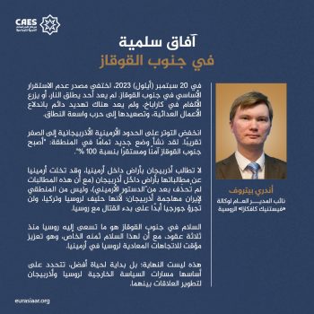 آفاق سلمية في جنوب القوقاز