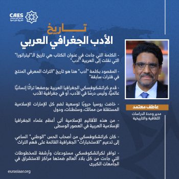 تاريخ الأدب الجغرافي العربي