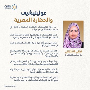 غولينيشيف والحضارة المصرية