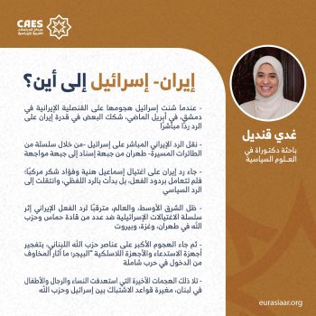 إيران.. إسرائيل إلى أين؟