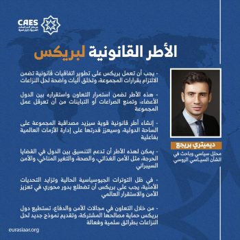 الأطر القانونية لبريكس