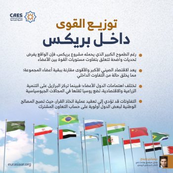 توزيع القوى داخل بريكس