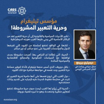 مؤسس تيليغرام وحرية التعبير المشروطة!