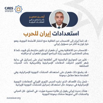 استعدادات إيران للحرب