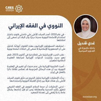 النووي في الفقه الإيراني