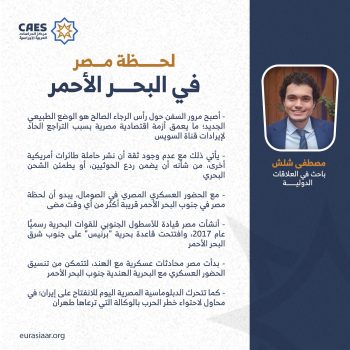 لحظة مصر في البحر الأحمر