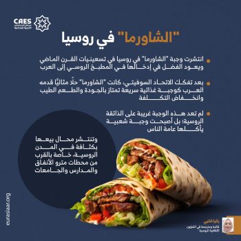 “الشاورما” في روسيا