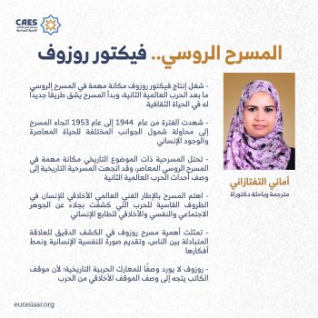 المسرح الروسي.. فيكتور روزوف