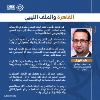 القاهرة والملف الليبي