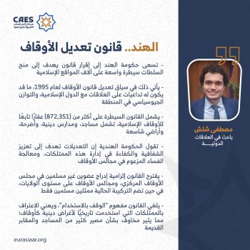 الهند.. قانون تعديل الأوقاف