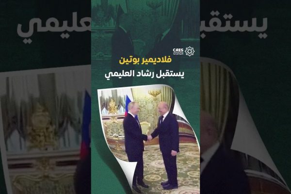 فلاديمير بوتين يستقبل رشاد العليمي