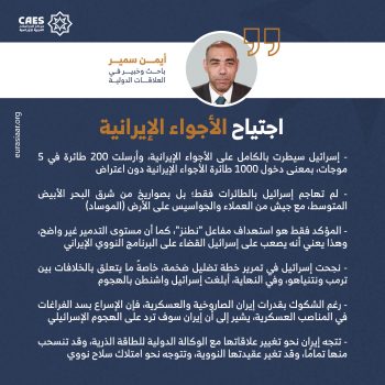 اجتياح الأجواء الإيرانية