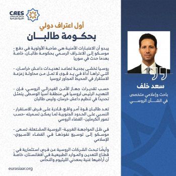 أول اعتراف دولي بحكومة طالبان