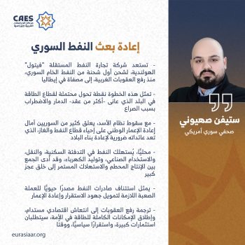 إعادة بعث النفط السوري