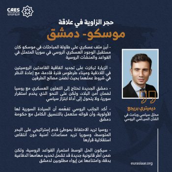 حجز الزاوية في علاقة موسكو- دمشق