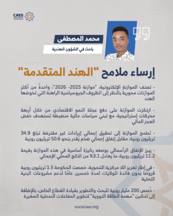 إرساء ملامح الهند المتقدمة
