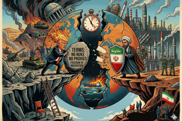 هل فقد النظام الدولي عقله؟ وهل يدير ترمب المفاوضات من أجل إفشالها؟