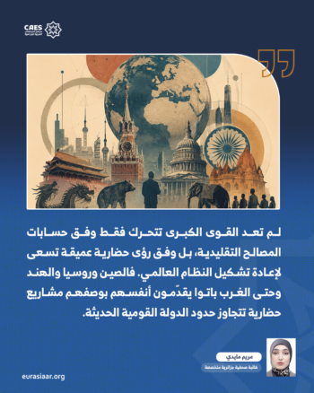 تحوّل النظام العالمي من الدول القومية إلى الإمبراطوريات الحضارية 1-3