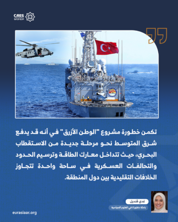 هل تقود مأسسة مشروع الوطن الأزرق التركي إلى إعادة تشكيل معادلات النفوذ في شرق المتوسط؟ 3-3