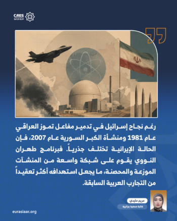 استهداف المفاعلات النووية العربية.. من تجربتي تموز والكبر إلى التحولات الراهنة 1-2