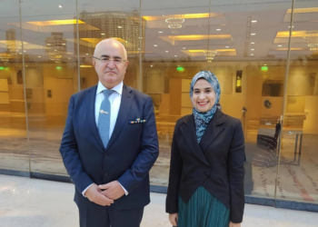 مديرة وحدة الدراسات التركية والإيرانية غدي قنديل تشارك في احتفال سفارة أذربيجان بيوم الاستقلال الوطني