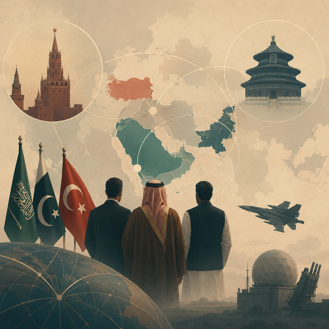 اتفاقية مكة للدفاع المشترك بعيون موسكو وبكين