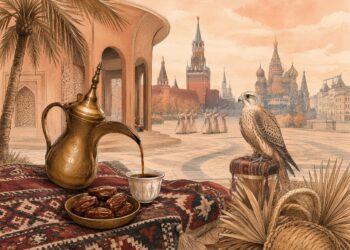 قهوة بالهيل على بعد خطوات من الكرملين.. أبوظبي تفتح أوسع نوافذها على روسيا