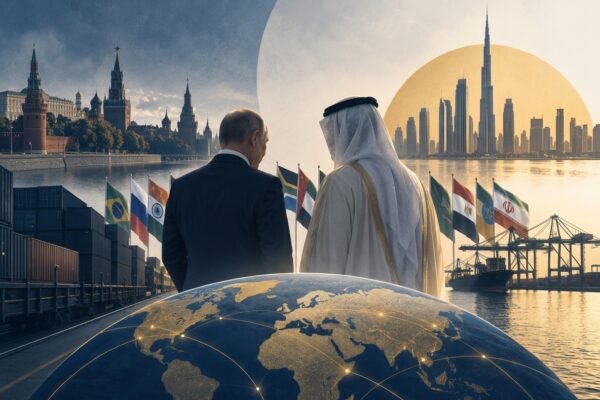 بريكس بين موسكو وأبوظبي.. إعادة توزيع النفوذ لا القطيعة مع الغرب